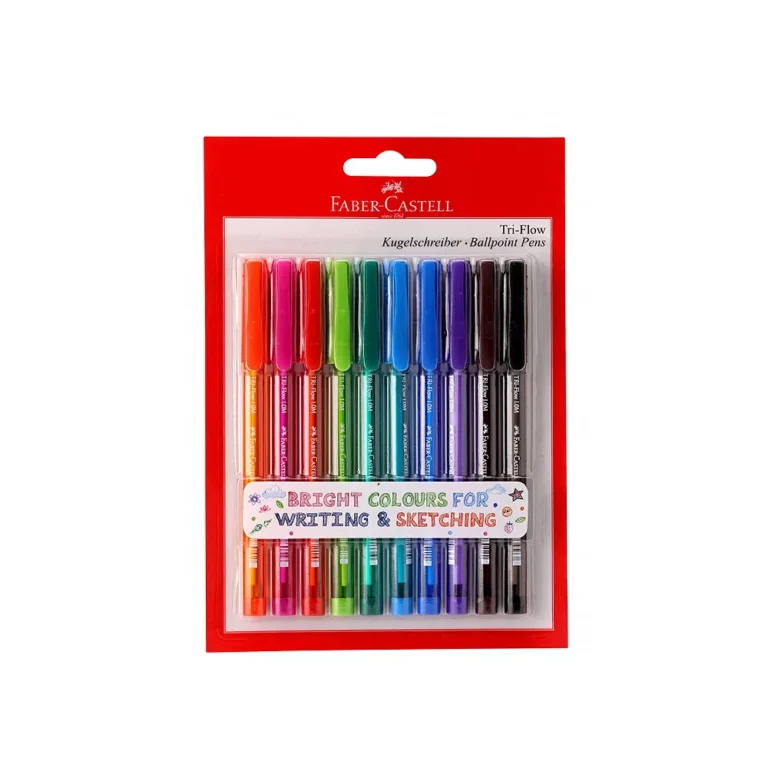 خودکار فابرکاستل ۱۰ رنگ