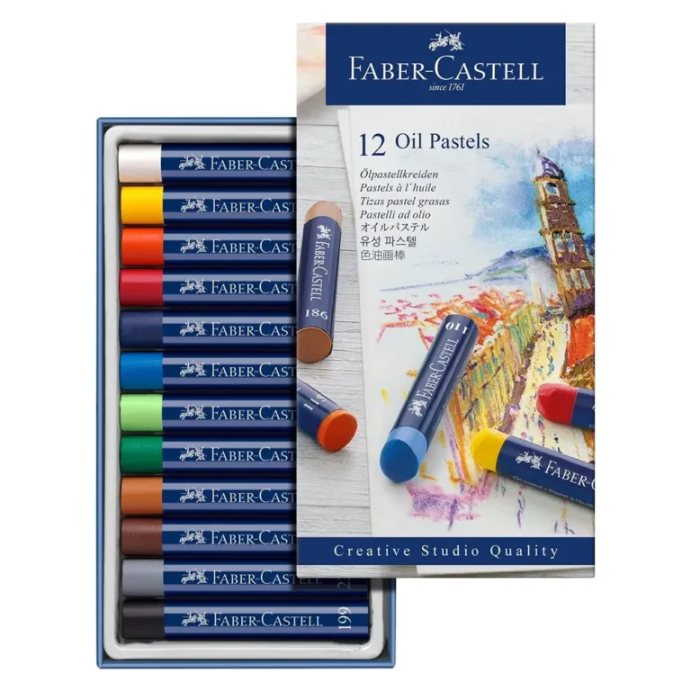پاستل روغنی ۱۲ فابرکاستل