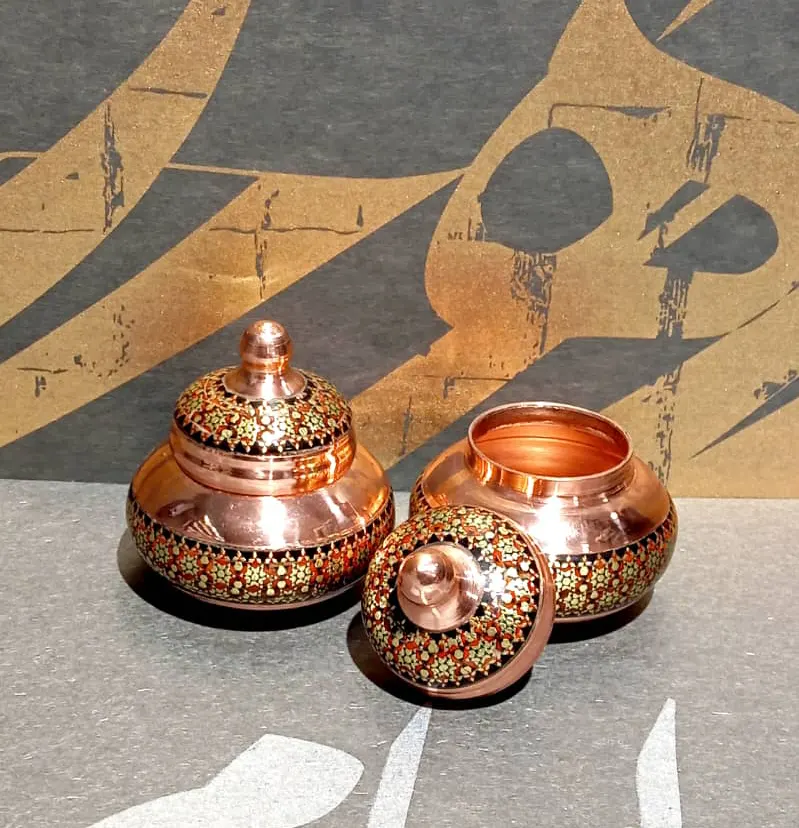 دوات مسی خاتم‌کاری